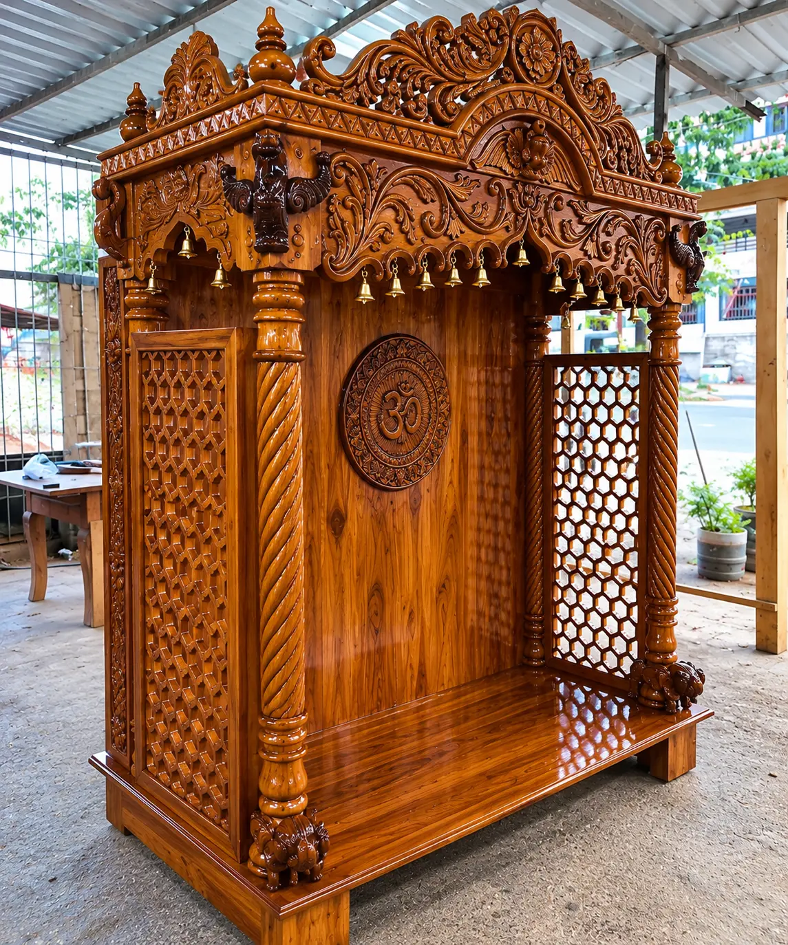 Wooden Mandir